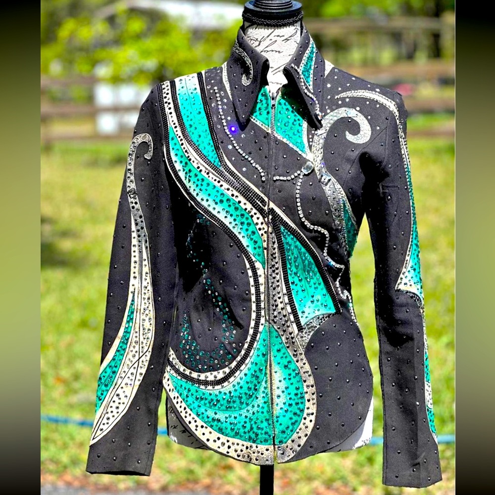 Custom showmanship or western pleasure jacket sz M